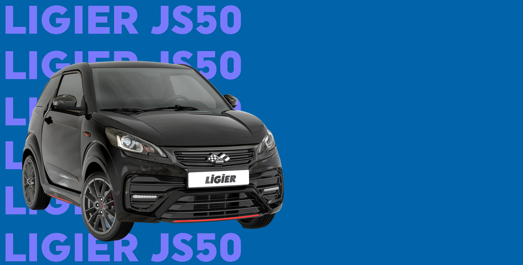 voiture sans permis ligier js50 noir intense